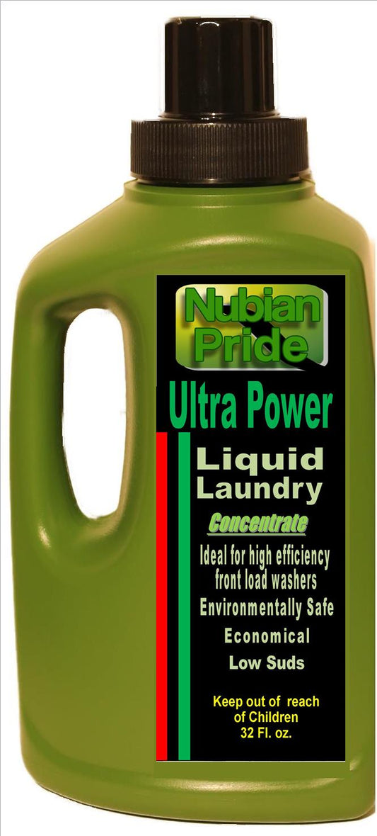 Nubian Pride "Ultra Power" Liquid Laundry